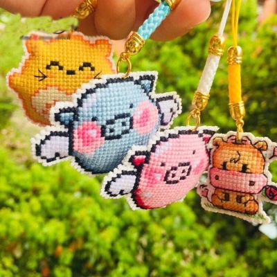 【hot】∋✠❒  stitch kits Counted Cross-stitch embroidery sets Needlework set threads Stich Accessories Plastic Canvas