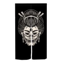 【YD】 Horror Geisha with Door Curtain Bedroom Izakaya Porch Doorway Entrance Partition Half