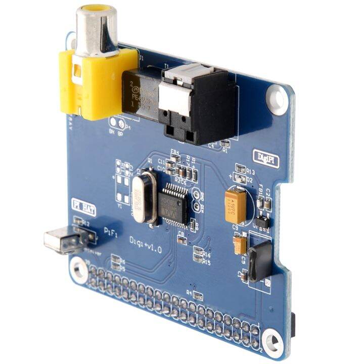 SC07 Raspberry Pi HIFI DiGi+ Digital Sound Card I2S SPDIF Optical Fiber for Raspberry pi 3 2