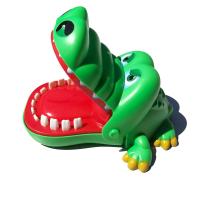 【LZ】☽  Children Large Crocodile Shark Mouth Dentist Bite Finger Game Novelty Gags Toy Kids Game for Reaction Training