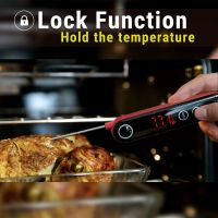 ❒⊕ Digital Read Meat Thermometer Super-Fast Thermocouple for Kitchen Cooking Smoker Grilling BBQ