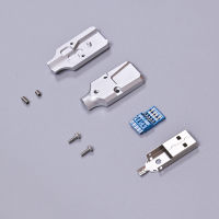 Kelowna Customized Data Cable USB 3.0 Connector For Mechanical Keyboard DIY Aluminum Oxide CNC Data Cable Metal Plug