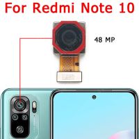 กล้องหลังเดิมเหมาะสำหรับ Xiaomi Redmi Note 10โมดูลกล้องขนาดใหญ่มองหลังหลักชิ้นงอสำหรับเปลี่ยนอะไหล่ซ่อม