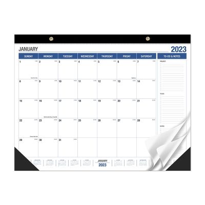 2023 Desk Calendar-18 Months Desktop Calendar 17 X 22 Inches Monthly Calendar From Jan. 2023 To June 2024 for Home