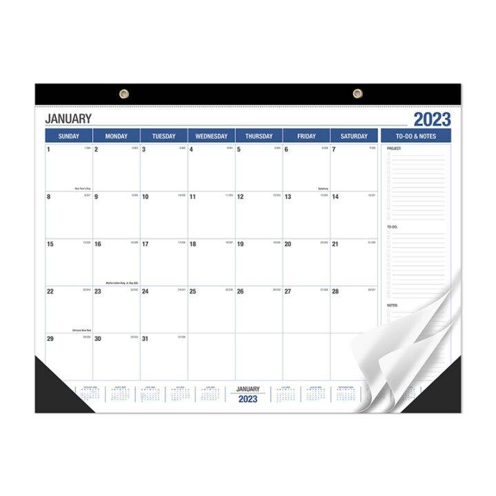 1 Pack 2023 Desk Calendar Paper 18 Months Desktop Calendar 17 X 22