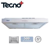 TECNOGAS เครื่องดูดควันแบบสลิม หลอดไฟ 2 ดวง ขนาด 60 ซม. สแตนเลส TECNOPLUS รุ่น TNP HDS 60 SS