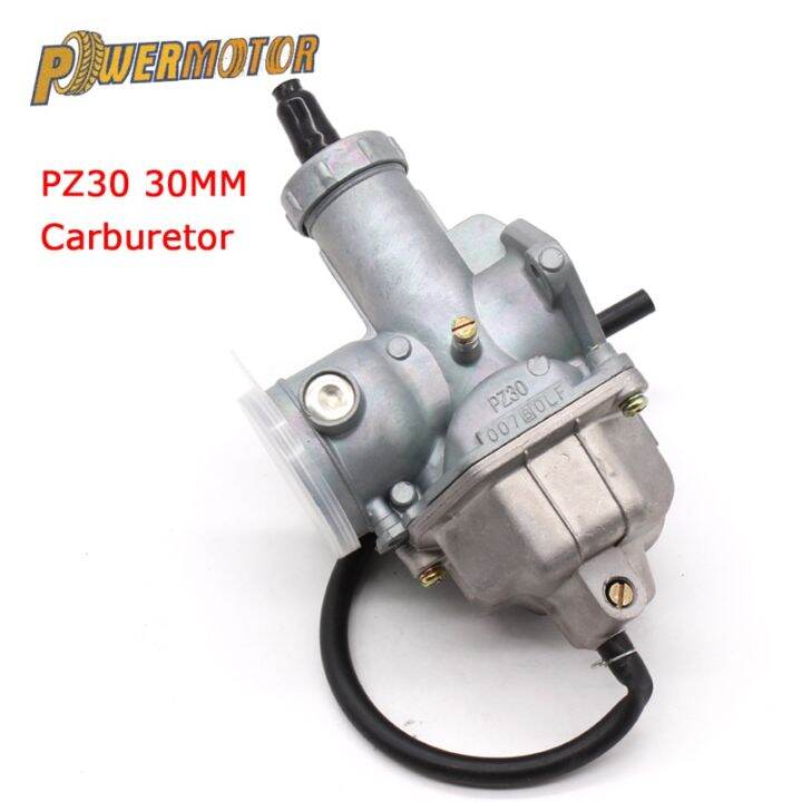 Motorcycle Carburetor PZ30 30Mm Carburador PZ30 Carb Accelerating Pump