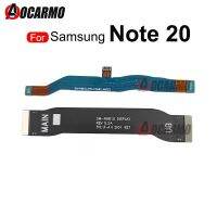 เหมาะสำหรับ Samsung Galaxy Note20 SM-N981B ที่981U เสาอากาศรับสัญญาณ Wi-Fi และเมนบอร์ดตัวเชื่อมต่อหน้าจอแอลอีดีโค้งชิ้นงอสำหรับเปลี่ยน