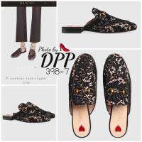 398-7 รองเท้าทรงslipper ดีไซน์ออกมาให้สวมใส่ง่าย