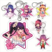 Oshi no Ko Keychain Anime Keyring Acrylic Cute Bag Pendant Cartoon Hoshino Ai Ruby Aquamarine Arima Kana Mem-Cho Gift