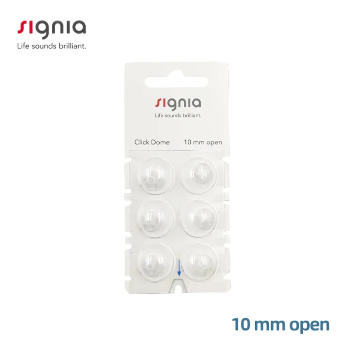 Original Siemens Signia Pack Of 6 Pieces Click Dome Open Closed Double