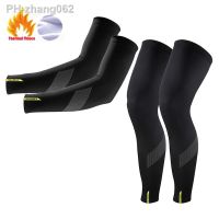 Warm Fleece Bicycle Arm Sleeves Legwarmers Men Women Spring Autumn Winter Sports Bike Sleeves Cycling Leg Warmers 2022 Raudax