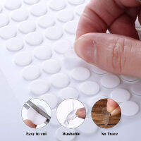 100pcs NANO GEL MAT เทปโปร่งใสรอบ Traceless ที่ถอดออกได้เหนียวเทปกาวสองหน้าสำหรับ DIY CRAFT โปสเตอร์มือตกแต่ง-WJJEE SHOP