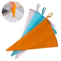 ☑❀ 1PCS Silicone Pastry Bags Reusable for Icing Piping Fondant Cake Cream Decorating Tool Kitchen Dessert Baking Accessories