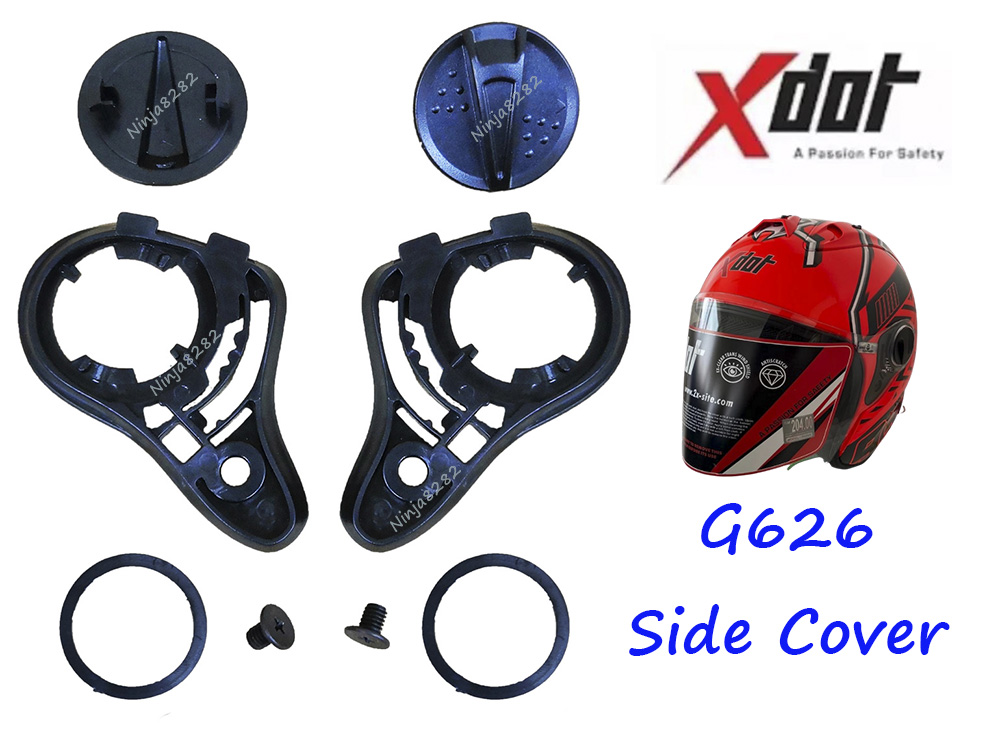 X-Dot Xdot Helmet G626 Side Cover/G626 Visor