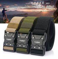 เข็มขัดสนาม เข็มขัดทหาร HSSEE TUSHI Tectical belt, 1200D Nylon หัว ABS + magnetic สวยทน แข็งแรง