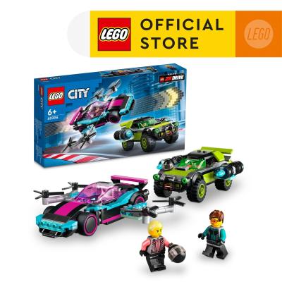 *Exclusive Lazada* LEGO City 60396 Modified Racing Cars Building Toy Set (359 Pieces)
