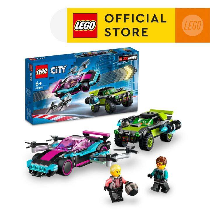 exclusive-lazada-lego-city-60396-modified-racing-cars-building-toy-set-359-pieces