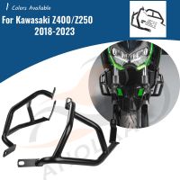 For Kawasaki Z250 Z400 2018-2023 Motorcycle Bumper Engine Guard Crash Bar Z 250 400 Body Frame Slider Protector Fall Prevent