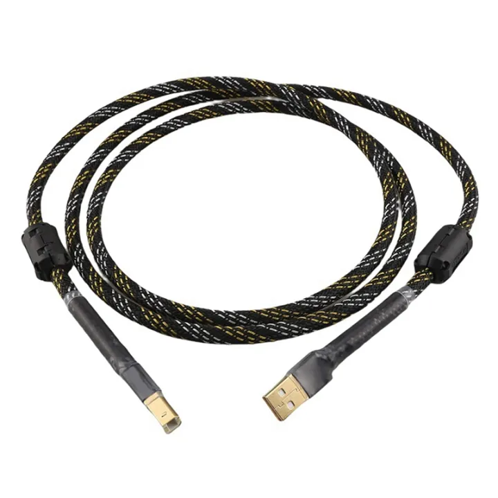 Hifi USB Cable Type a to Type B Hifi Data Cable for DAC Decoder Sound