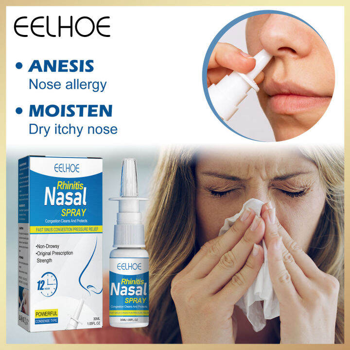 Eelhoe Rhinitis Nasal Spray Relieve Nasal Congestion and Discomfort ...