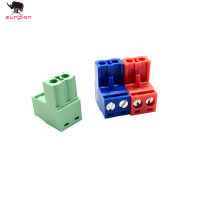 10PCS 3D ชิ้นส่วนเครื่องพิมพ์ HT5.08 2pin Terminal Plug ประเภท300 V 10A KF2EDGK 5.08Mm Pitch PCB Connector Terminal Block