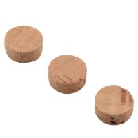 60Pcs 9.5mm Trumpet Cork Pads, Trumpet Repairing Cork Pads Trumpet Water Key Spit Value Cork Pad