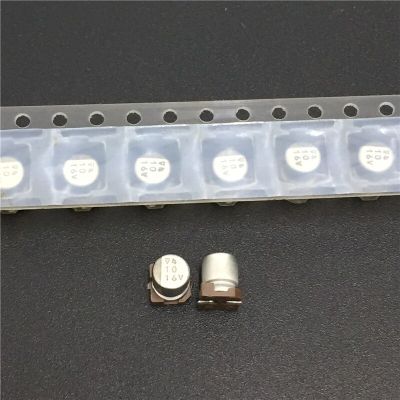 10Pcs/100Pcs 10uF 16V NICHICON WX series 4x5.4mm 16V10uF Chip type SMD Aluminum Electrolytic Capacitor