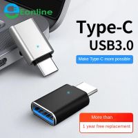 OTG Adapter Type C to USB3.0 Connector with Indicator for Mobile Phone Data Cable Male to Female Converter USB C Adapters
