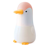 Dosificador JabóN Automatic Liquid Soap Dispenser Cute Penguin Auto Inligent Induction Foam Washing Hand Sanatizer For Child