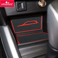 Non-Slip Gate Slot Cup Mats for SUZUKI VITARA 2016 -  Car Anti-slip Accessories Interior Door Pad Rubber Mat Coaster