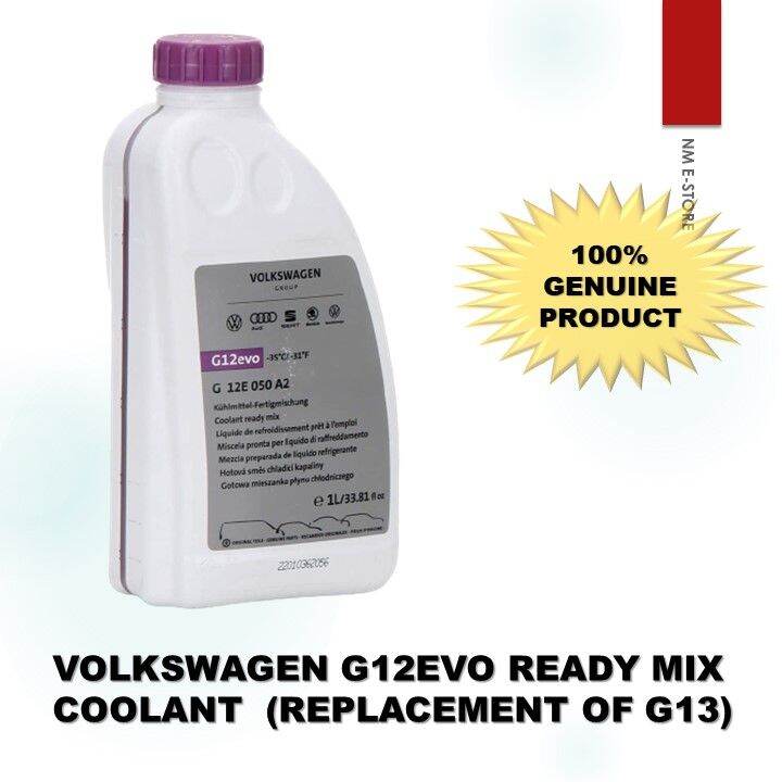 100% ORIGINAL VOLKWAGEN/AUDI G12EVO READY MIX COOLANT G 12E 050 A2 ...