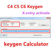 Newest MB Star Xentry C4 C5 C6 VCI DOIP Register Active Xentry Developer V1.1.0 Keygen Calculator Activation MB STAR sd C4C5C6