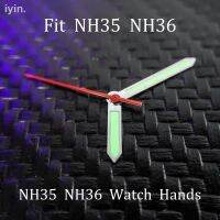 69✒นาฬิกาข้อมือสำหรับ NH35/36 4R35/36 7S26การเคลื่อนไหว Mirar Las Manos Green Lume Regarder Les WSR อุปกรณ์ชิ้นส่วนของ Mod