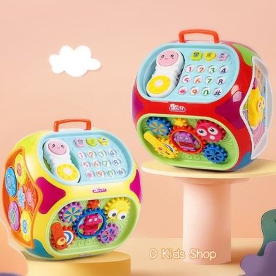 🔥Baoli แท้🔥 กล่องใหญ่ กล่องกิจกรรมดนตรี 7 ด้านแท้1ล้าน% Educational Toys House (English version) by baoli