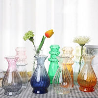 Glass Vase Nordic Home Decor Terrarium Living Room Decoration Plant Hydroponic Flower Arrangement Wedding Decoration Vases