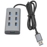 【2023】 liaoxian3105992120 USB 3.0 Hub 7พอร์ต5Gbps อะแดปเตอร์แบบพกพาอลูมิเนียมสถานีสำหรับแล็ปท็อปพีซีพอร์ต Usb Hub Usb C Hub Type C Hub