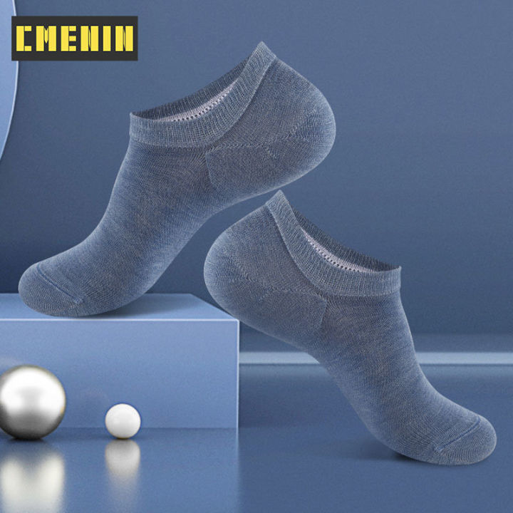 cmenin-miiow-5-pairs-ถุงเท้าผู้ชายผ้าฝ้ายปักโลโก้-antibacterial-ถุงเท้าเรือผู้ชายแบรนด์แฟชั่นถุงเท้ากันลื่นฮาราจูกุ-mql2a22018