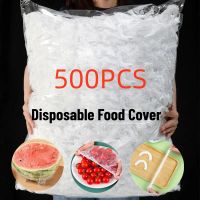 【hot】 Disposable Food Cover Saran Wrap Plastic Grade Fruit Vegetable Storage Elastic Keeping