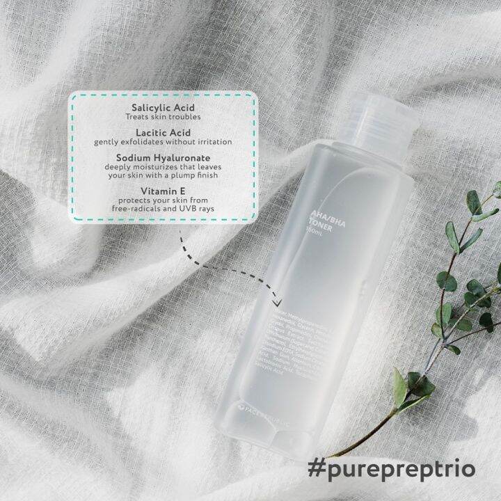 Face Republic AHA/BHA Toner 160mL [ Oily Sensitive Skin Acne / Citric