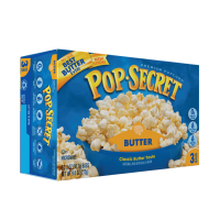 POP-SECRET ไมโครเวฟป๊อปคอร์น รสเนย 270g (90.7x3 Bags) EXP : 28.01.24