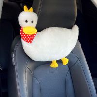 ❣✐ Heart-Shaped Car Headrest Plush Love Neck Pillow Seat Universal Lumbar Pillow Support Accessories Back Car Cushion F2E0