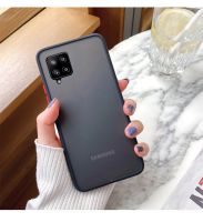 [ ส่งจากไทย ] Case Samsung galaxy A12 เคสกันกระแทก ปุ่มสีผิวด้าน ขอบนิ่มหลังแข็ง เคสซัมซุง Samsung A12 พร้อมส่ง