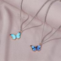 tr1 Shop Butterfly Pendant Necklace Chain Choker Chain Necklace for Women Personalized Butterfly Jewelry