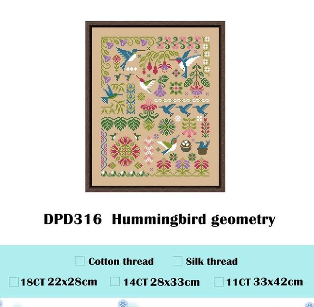 hot-geometry-cross-stitch-kit-cartoon-design-18ct-14ct-11ct-linen-flaxen-embroidery