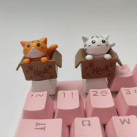 DIY Key Cap การ์ตูน Elf Pbt Keycap แมวน่ารักออกแบบที่กำหนดเองอะนิเมะ Kawaii Keycaps แป้นพิมพ์เครื่องกล Caps Cherry ESC อุปกรณ์เสริม