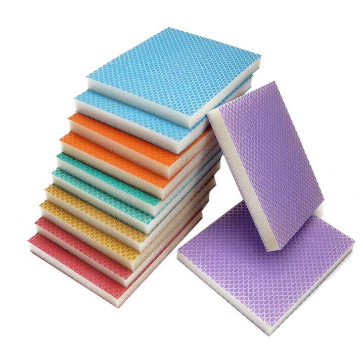 Sanding Sponges 12Pack, Soft and Flexible WetDry Sandpaper Bricks