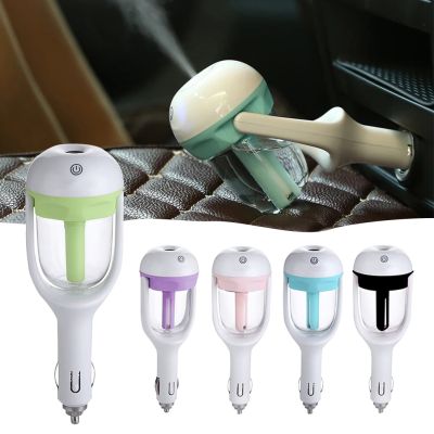 【DT】  hotMini Car Air Humidifier Steam Air Purifier Aroma Diffuser Essential Oil Aromatherapy Diffuser Auto Mist Maker Sprayer For Car