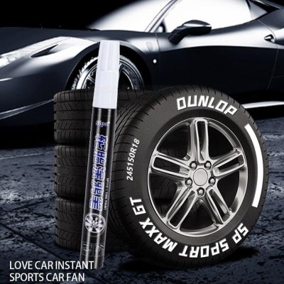 【CW】 9 Colors Car Tire PaintCover Up ScratchesPenTo Not PaintFade Tread Graffiti Color TireT7K2