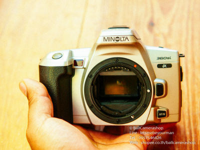 ขายกล้องฟิล์ม Minolta a360si Serial 94108191 Body Only กล้องฟิล์มถูกๆ สำหรับคนอยากเริ่มถ่ายฟิล์ม